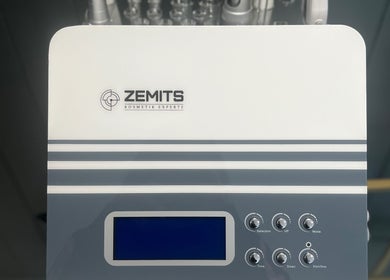 Advanced Zemits device at The Beauty Cabin Reigate, Reigate, England, GB for beauty treatments.