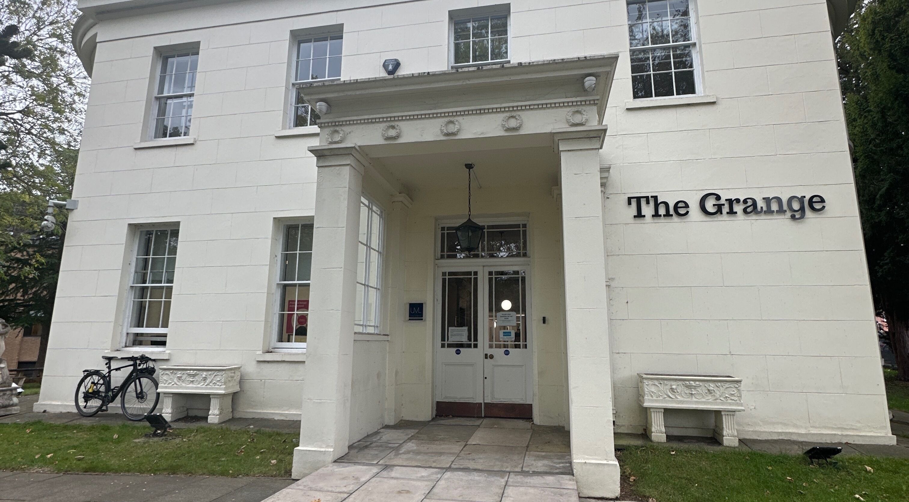 Velvet Beauty entrance in London, England, GB. Features classic architecture and stylish design.