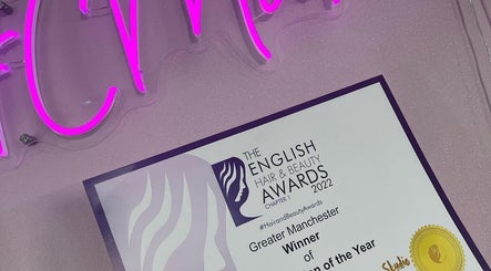 Charlotte Marie MUA & Nails awarded at English Hair & Beauty Awards in Farnworth, England, GB.