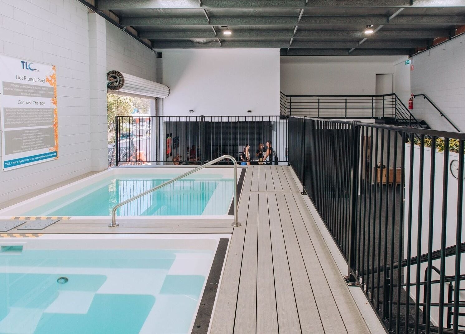 Relaxing pool area at TLC Recovery, Alexandra Headland, Queensland, AU offering rejuvenating wellness experiences.