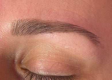 Perfectly shaped eyebrows at Princess Beauty by Sarah, Hasland, England, GB.