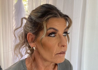 Woman with elegant makeup at Touch by Thato Pretoria, located in Pretoria, Gauteng, ZA.