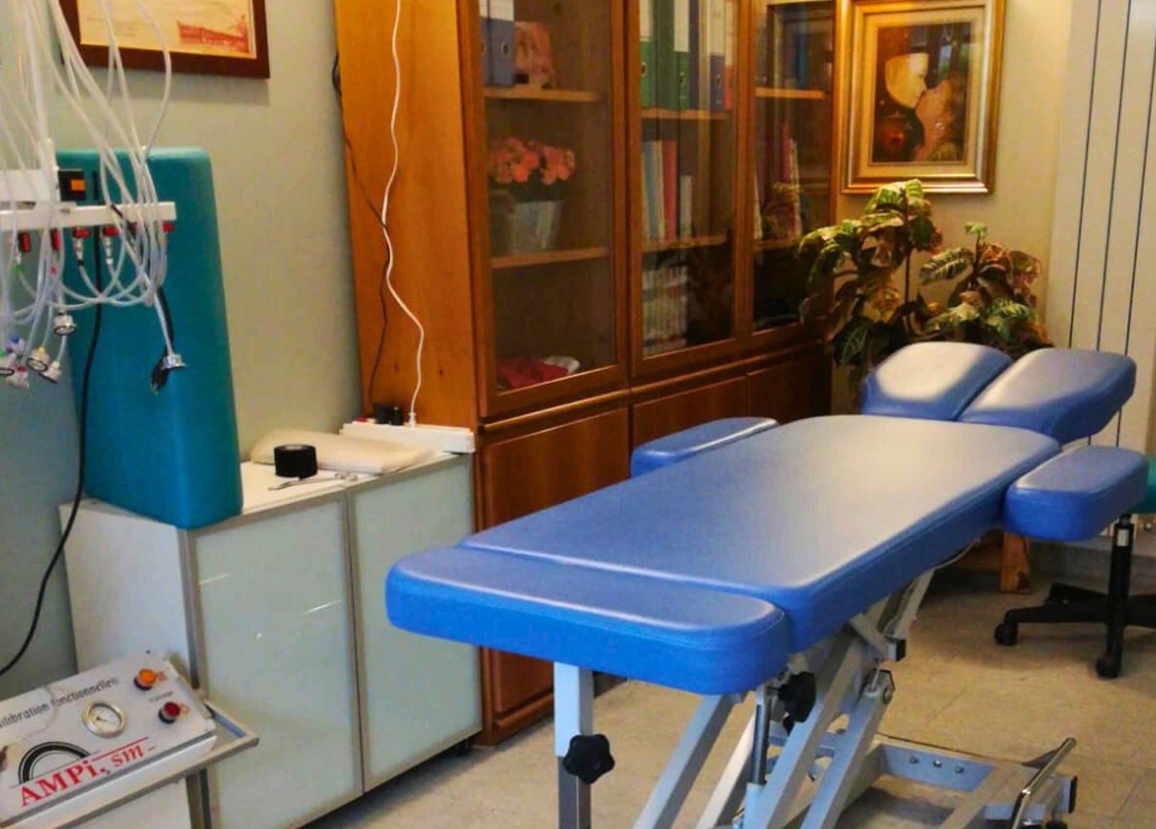 Sala trattamenti presso Dam Point - Sogedim, Zona Produttiva Sud, Lombardia, IT, accogliente e moderna.