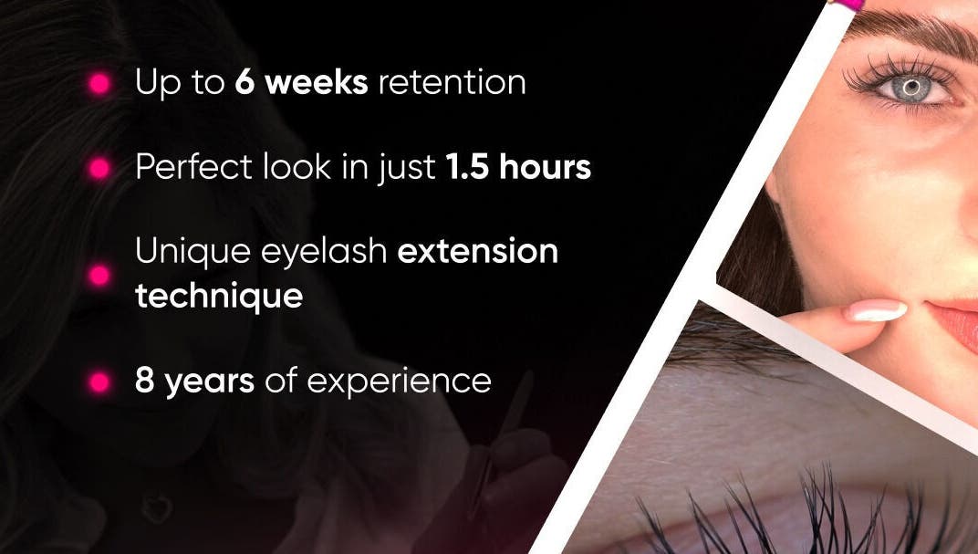 ABeauty's, Alexis in London, England, GB offers expert eyelash extensions with six-week retention and swift application.