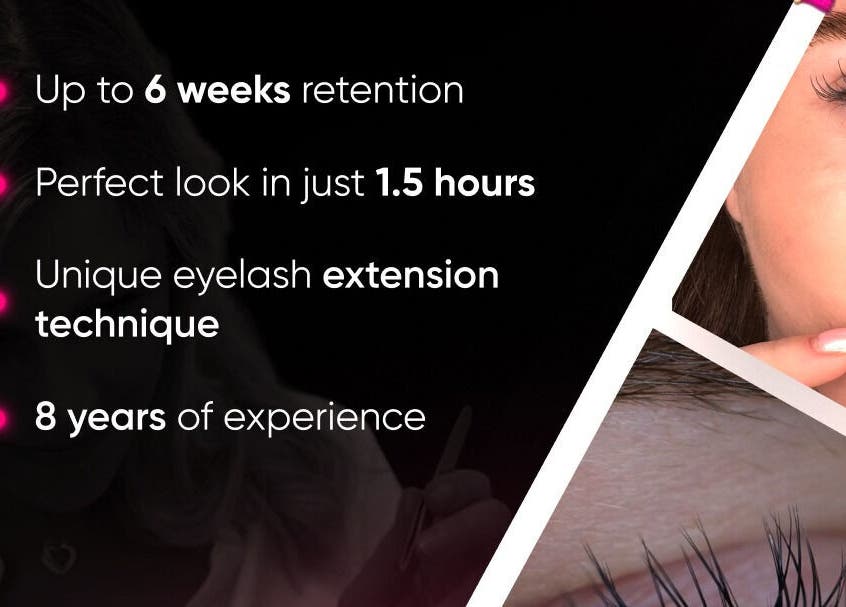 ABeauty's, Alexis in London, England, GB offers expert eyelash extensions with six-week retention and swift application.