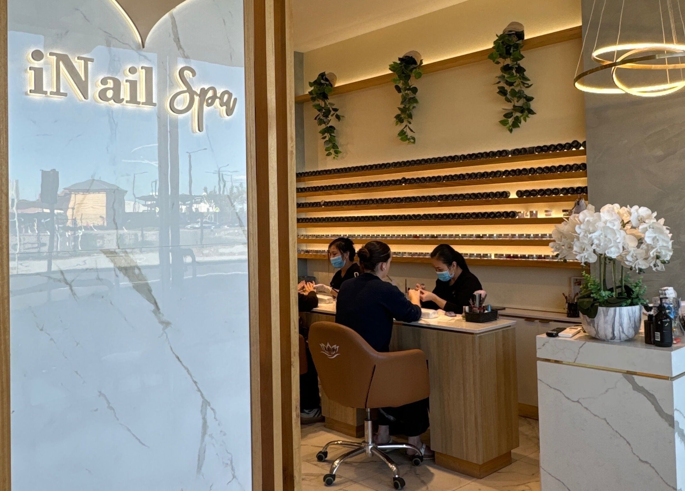 iNail Spa in Mentone, Victoria, AU offers a serene setting with expert nail care services.