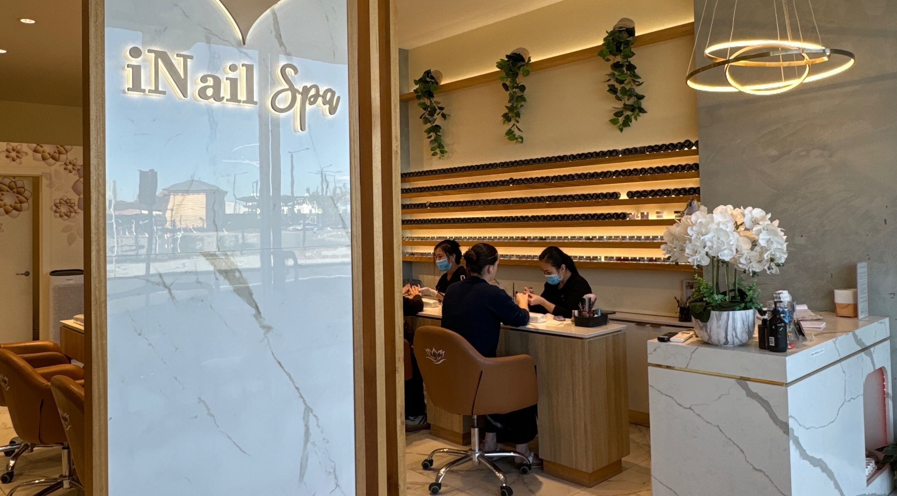 iNail Spa in Mentone, Victoria, AU offers a serene setting with expert nail care services.