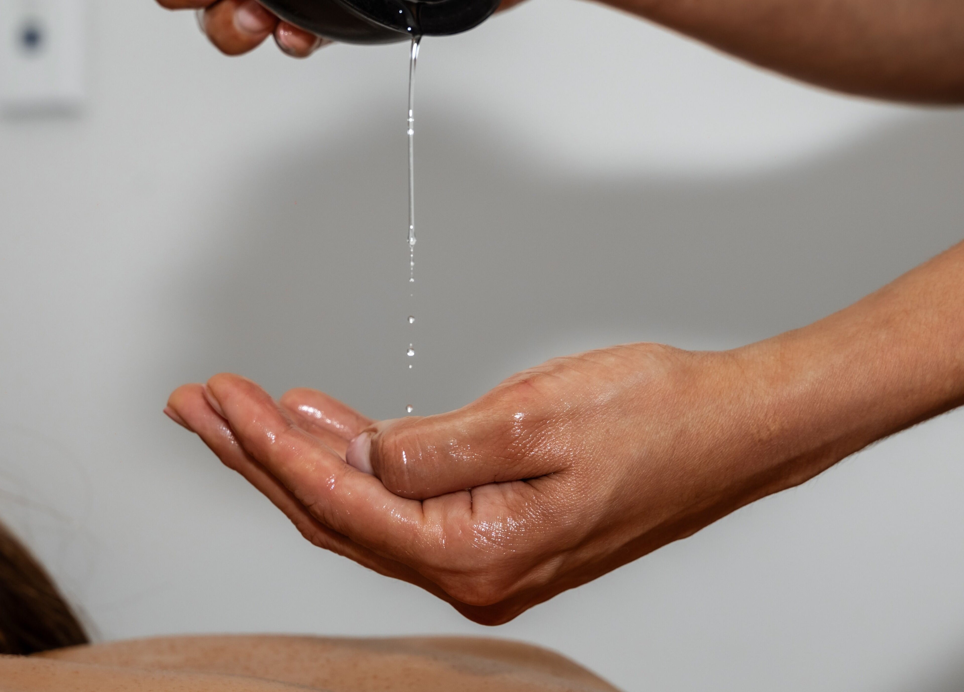 Relaxing oil massage at The Serenity Bungalow, Drummoyne, New South Wales, AU.