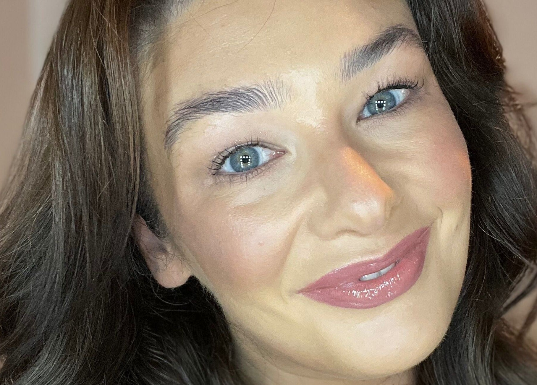 Woman with perfect makeup at Ruth Killen Make Up, Dunboyne, County Meath, IE, showcasing beauty and expertise.