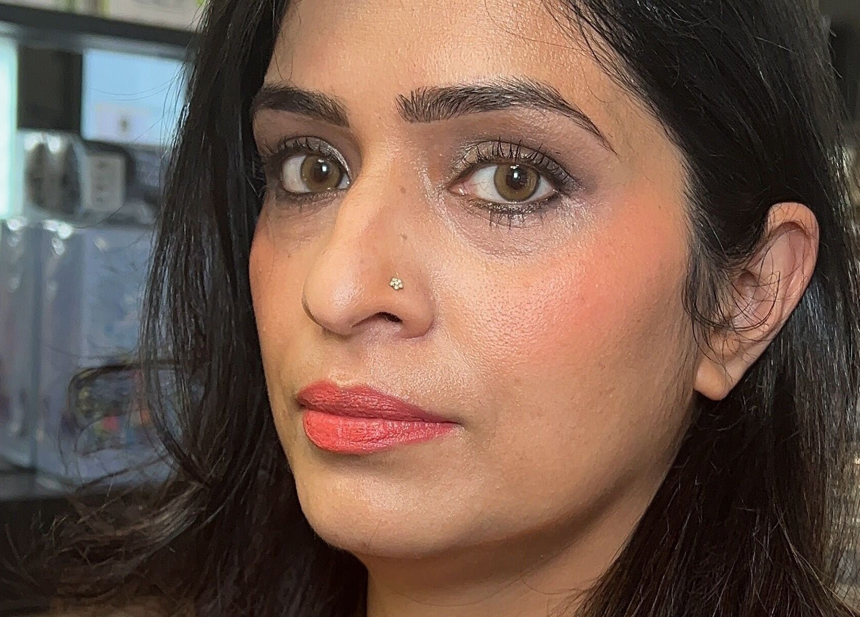 Close-up of makeup artistry at Ruth Killen Make Up, Dunboyne, County Meath, IE.