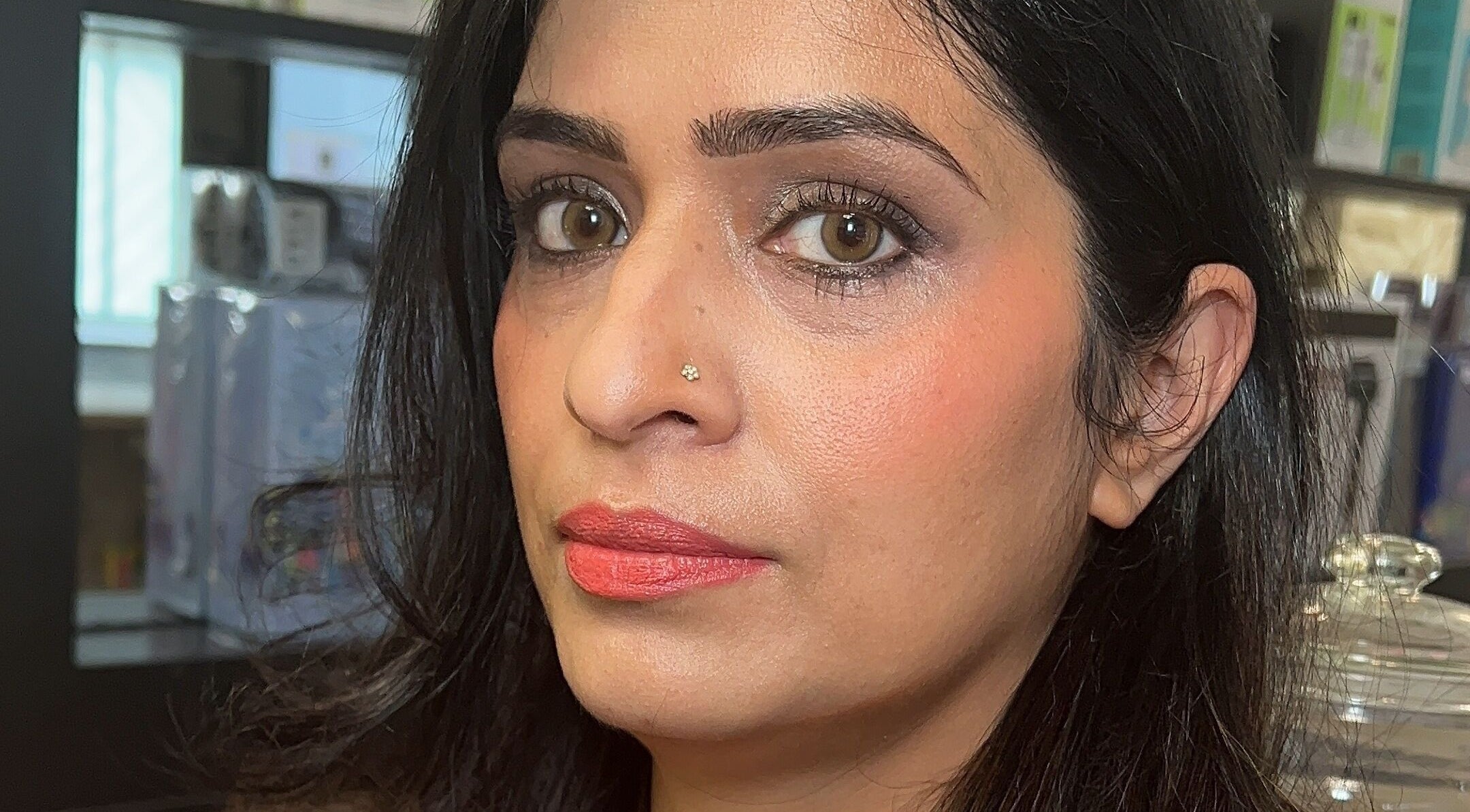 Close-up of makeup artistry at Ruth Killen Make Up, Dunboyne, County Meath, IE.