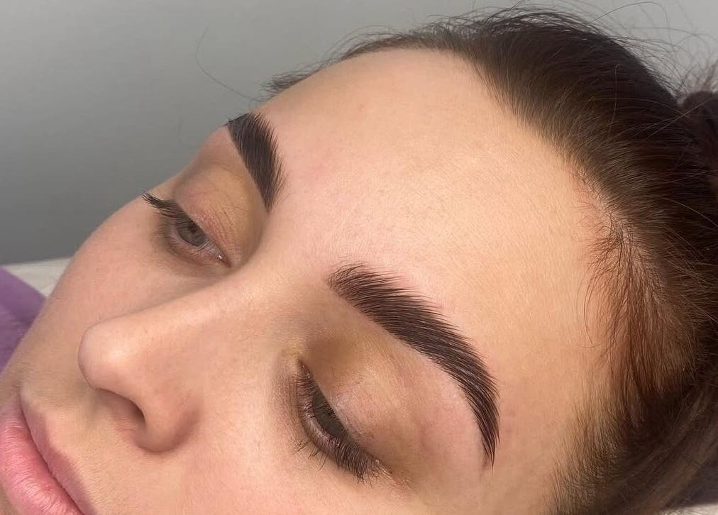 Perfectly shaped brows at By Marcella (Clitheroe) in Clitheroe, England, GB, showcasing expert brow styling.