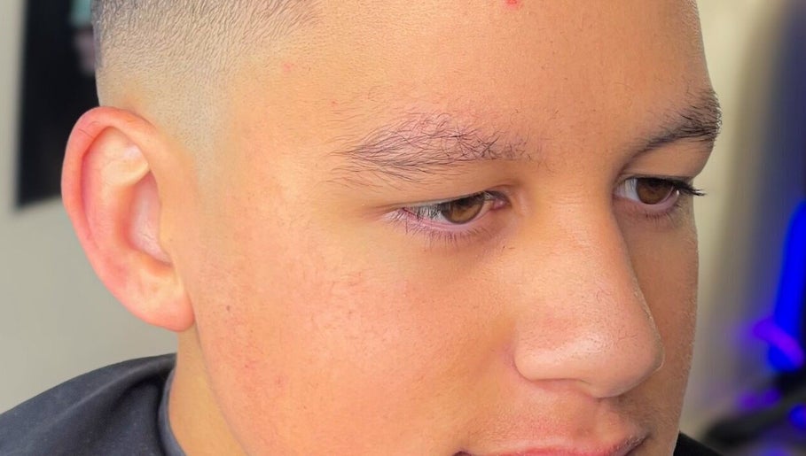 Close-up of a sharp fade haircut at Faded Cribb Barbershop in Te Kowhai, Waikato, NZ.