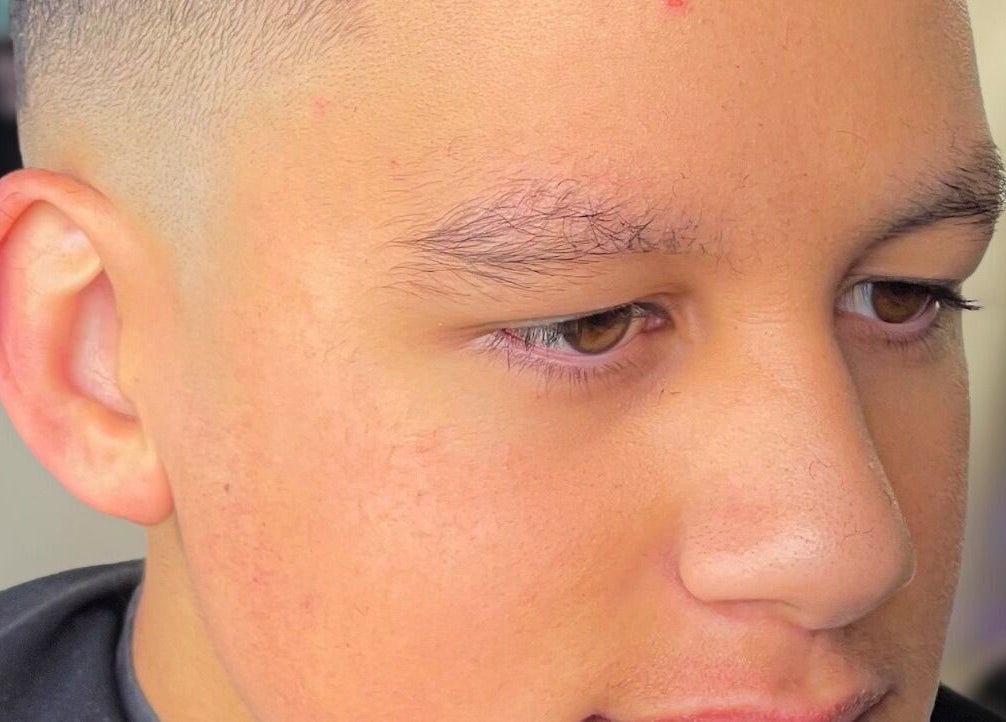 Close-up of a sharp fade haircut at Faded Cribb Barbershop in Te Kowhai, Waikato, NZ.