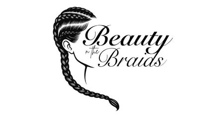 Elegant logo for Vanessa - Beauty nthe Braids, Mississauga, Ontario, CA featuring intricate braids.