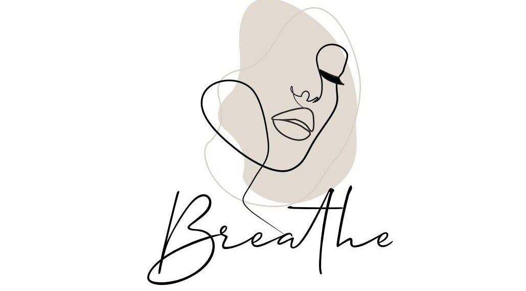 Minimalistic line art logo for Breathe Beauty Studio, Douglas, Northern Cape, ZA.