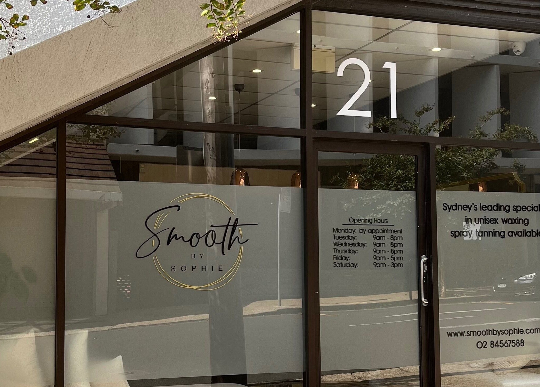 Front view of Smooth by Sophie in Milsons Point, New South Wales, AU, showcasing the stylish entrance.