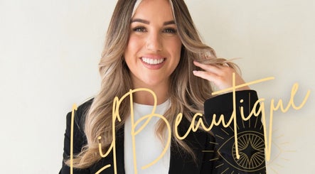 Smiling person at Lil Beautique, Crawley, England, GB, highlighting elegant beauty service.