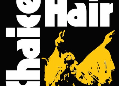 Logo of Chaice Hair, a premier salon in Birmingham, England, GB, featuring bold text and a striking image.