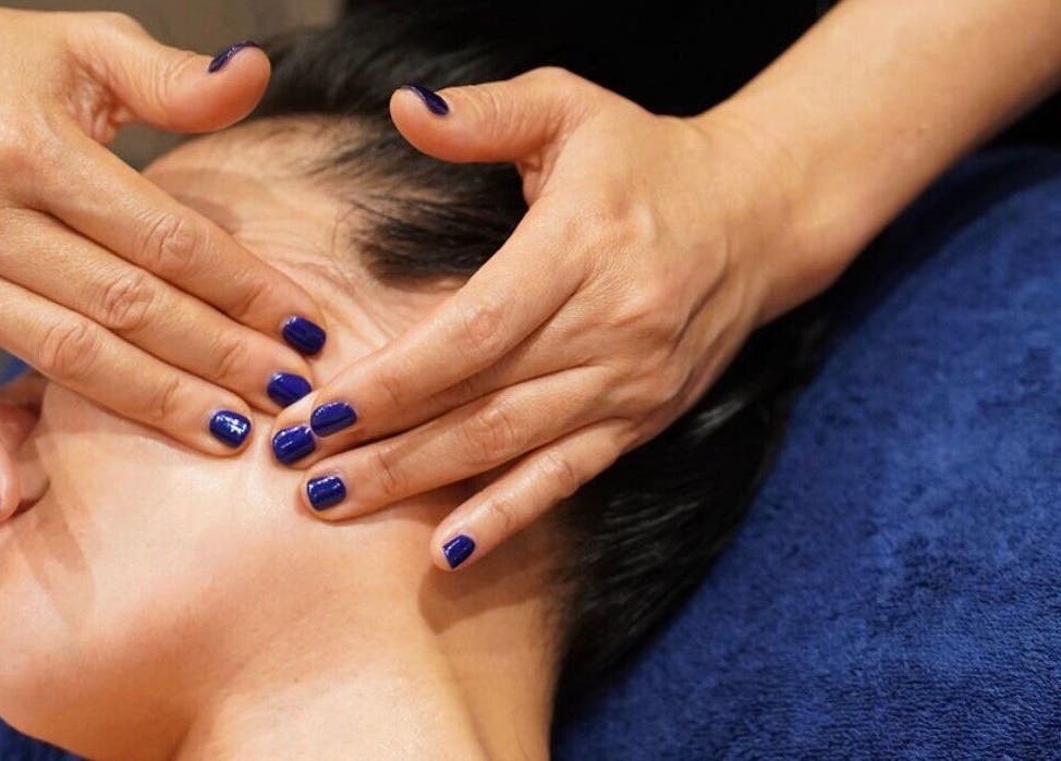 Relaxing facial massage at Thawee Thai Therapy, Solihull, England, GB, enhancing wellness with expert care.