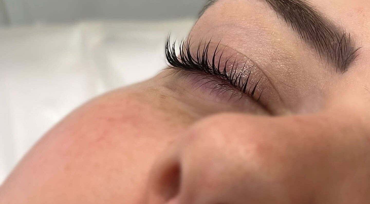 Close-up of expertly applied eyelashes at Beauty by Hannah, Willenhall, England, GB for a sophisticated look.