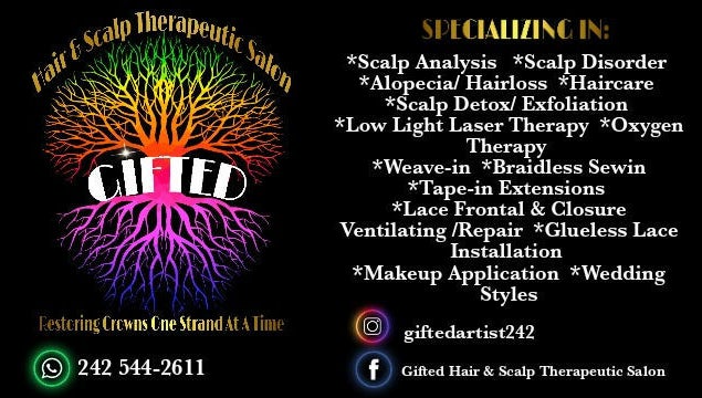 Gifted Hair and Scalp Therapeutic Salon – obraz 1