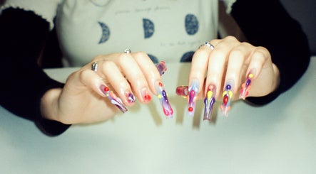 Colorful nail art at Studio412, Kingston, Australian Capital Territory, AU.