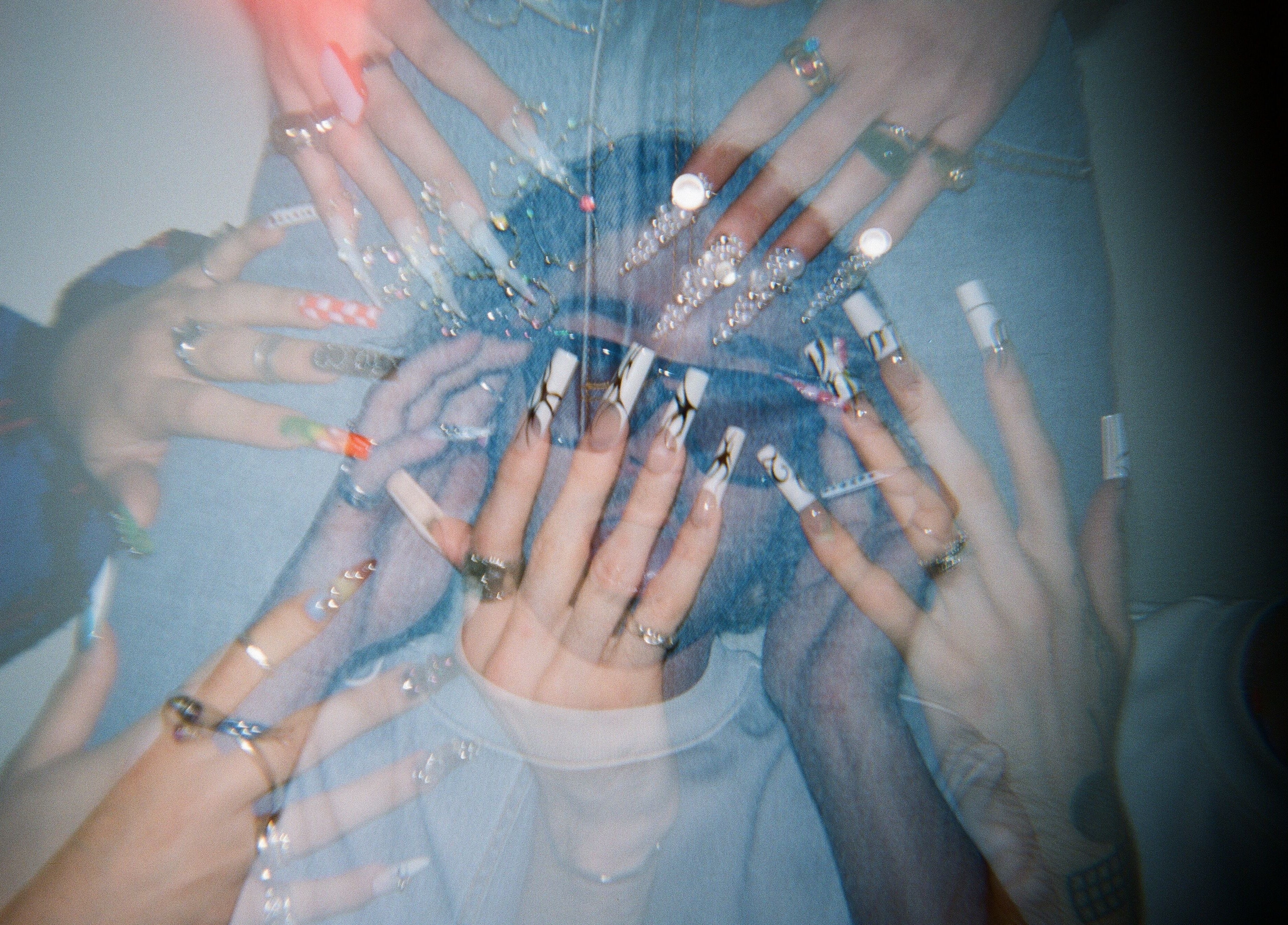 Unique nail art designs showcased at Studio412 in Kingston, Australian Capital Territory, AU.