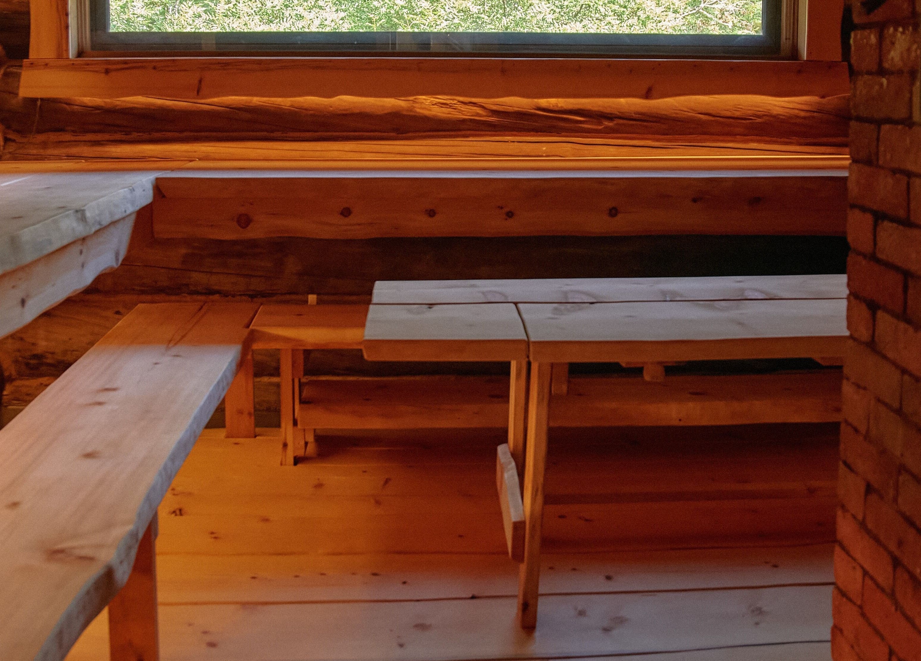 Cozy wooden interior at Banya No.1 - Tbilisi (Public Mixed), Kiketi, Kvemo Kartli, GE for relaxation.
