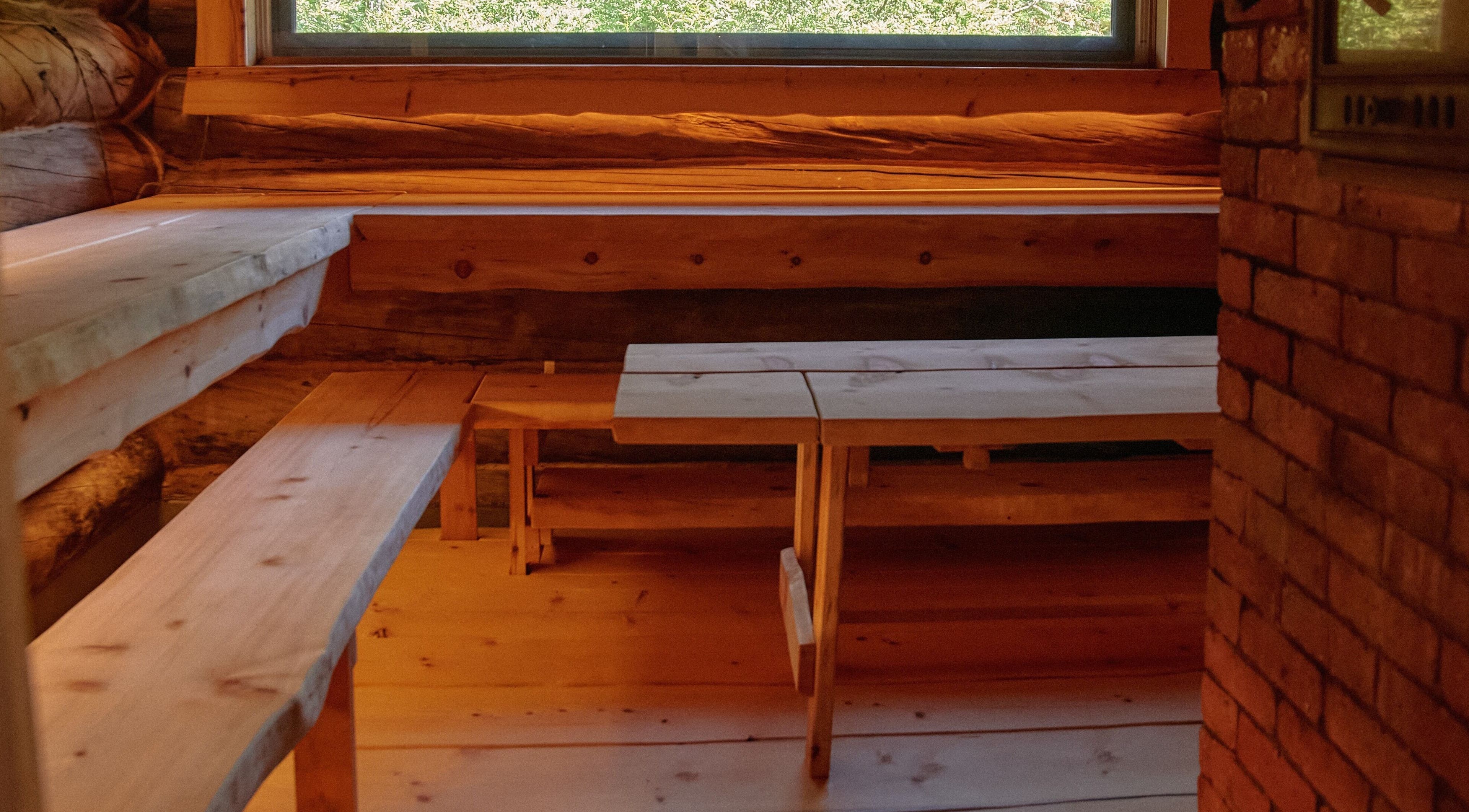 Cozy wooden interior at Banya No.1 - Tbilisi (Public Mixed), Kiketi, Kvemo Kartli, GE for relaxation.