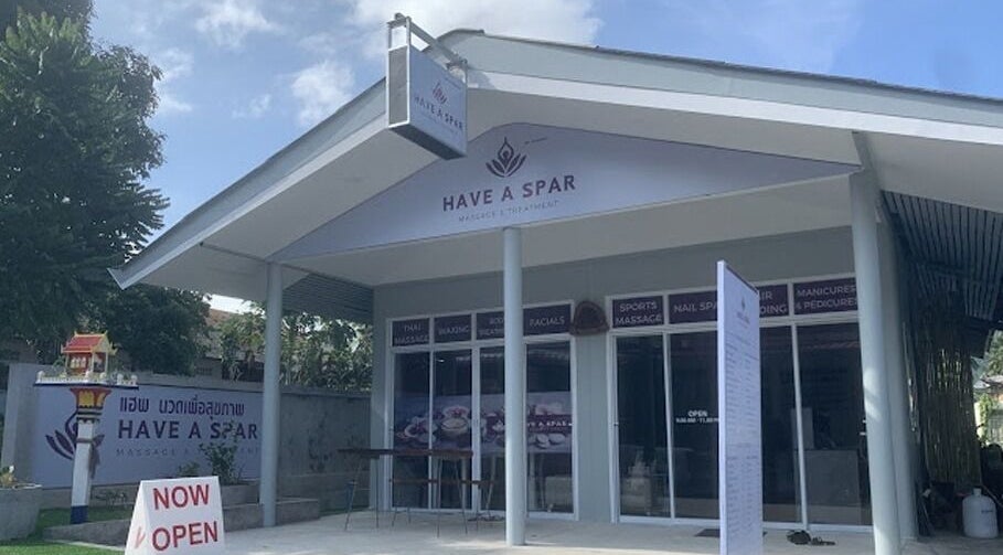 Front view of Have A Spar in Surat Thani showing modern design and welcoming entrance.