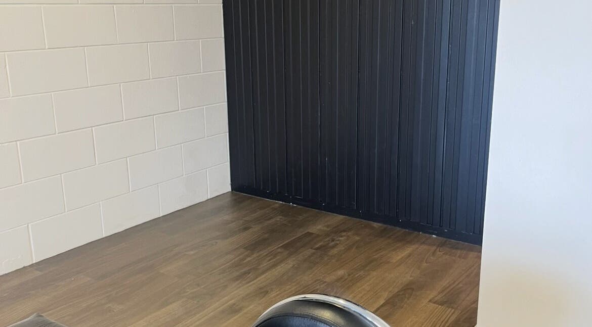 Elegant interior with wood floor at Afterglow Skin & Tan, Kerikeri, Northland, NZ.