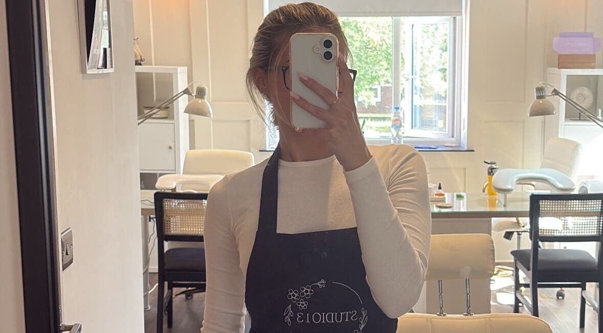 Professional setting at Nail by Lils, Tamworth, England, GB, showcasing manicure workspace.