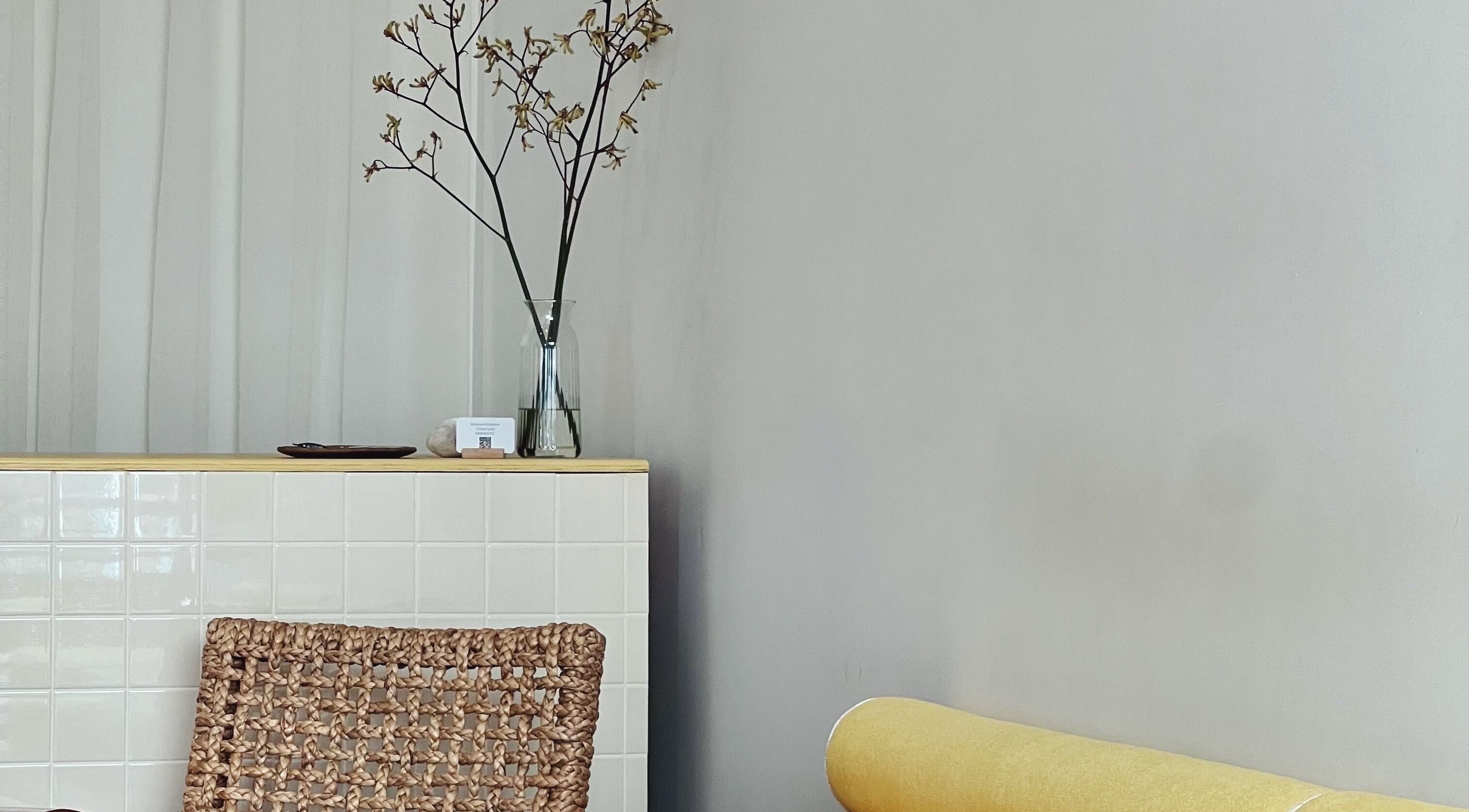 Calming interior at Nimbus Co Manly, showcasing modern decor in Manly, New South Wales, AU.