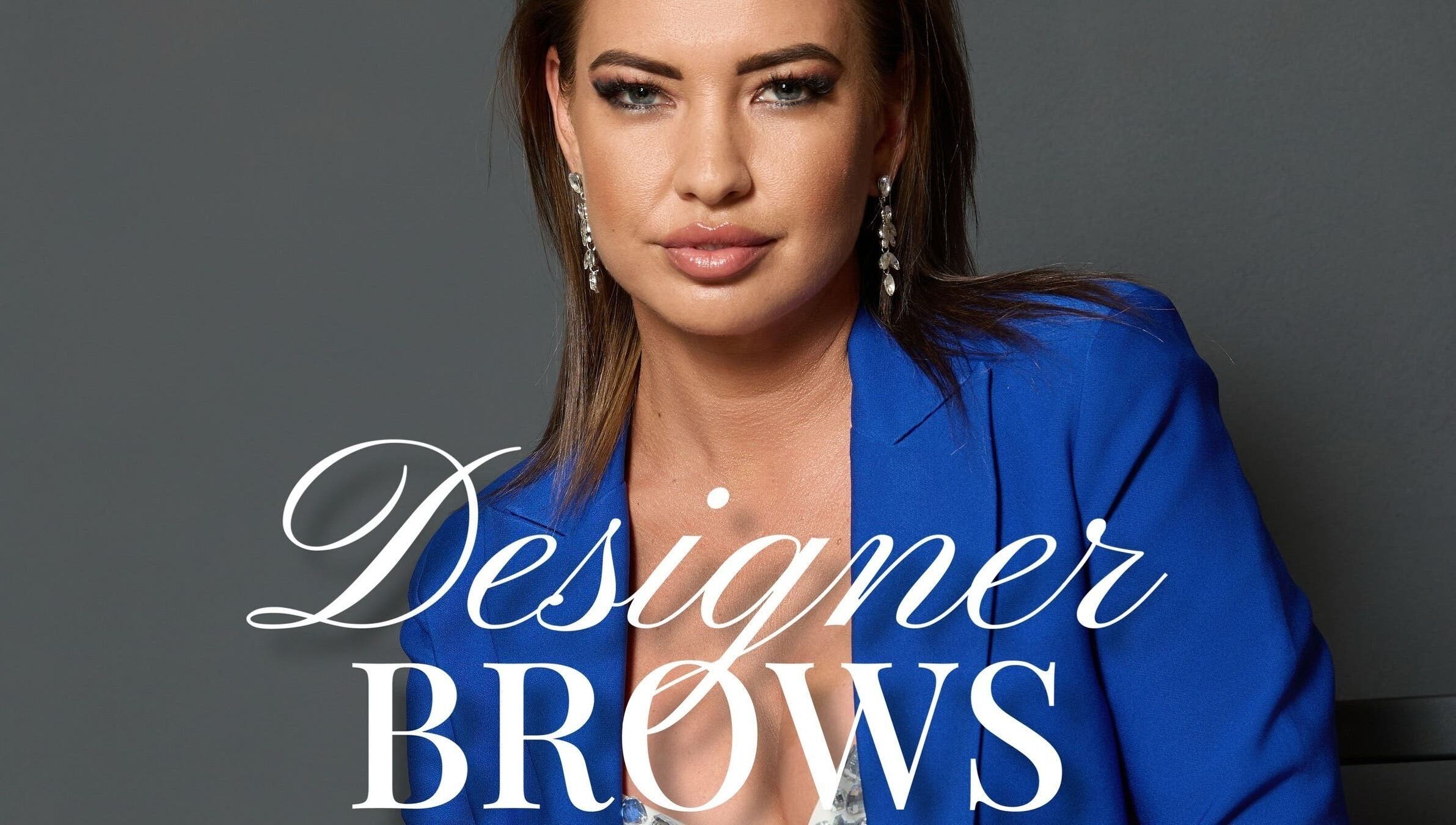 Stylish woman with elegant brows at Durban Designer Brows SA, Umhlanga, Kwazulu-natal, ZA.