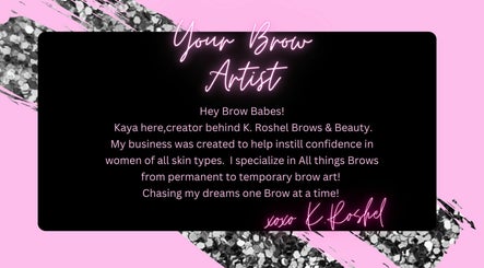 K.R Brows and Beauty LLC. Bild 2