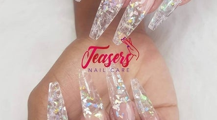 Stunning acrylic nails design at Teaser's Nail Care, Bridgetown, Saint James, BB. Perfect for your style upgrade.