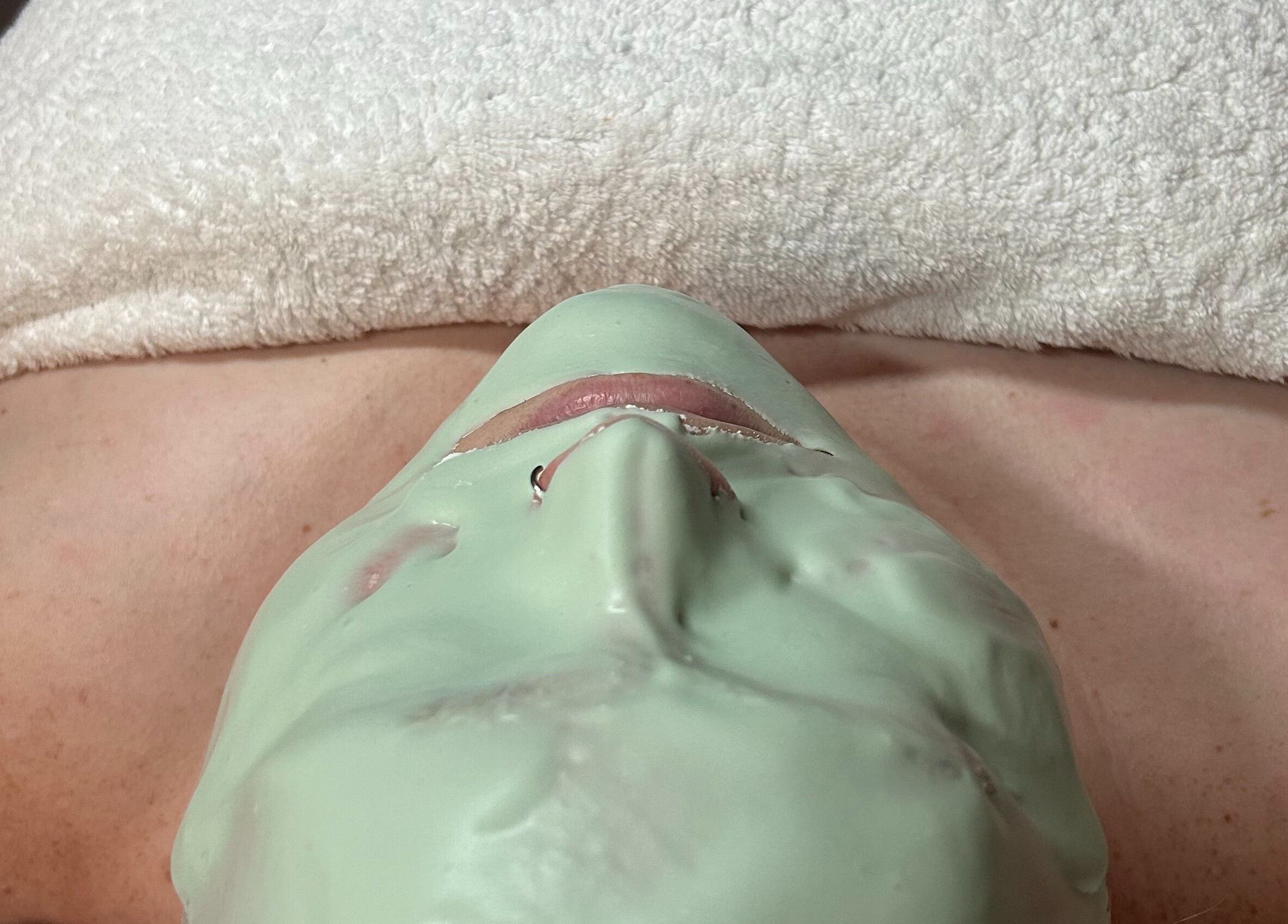 Facial mask treatment at Your Skin Room, Melbourne, Victoria, AU. Relaxing skincare experience.