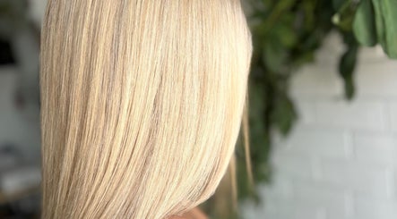 Sleek blonde hair transformation at Tathra HairStudio, Tathra, New South Wales, AU.