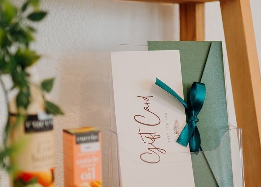 Gift cards and beauty products at The Pamper Room, Bern, Switzerland, CH, create a perfect wellness experience.