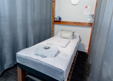 Calm massage room at Wonderful Massage & Beauty Studio, Launceston, TAS, AU offering a relaxing retreat.