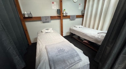 Relaxing twin massage beds at Wonderful Massage & Beauty Studio, Launceston, TAS, AU.