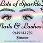 Lot’s of Sparkle Nails & Lashes