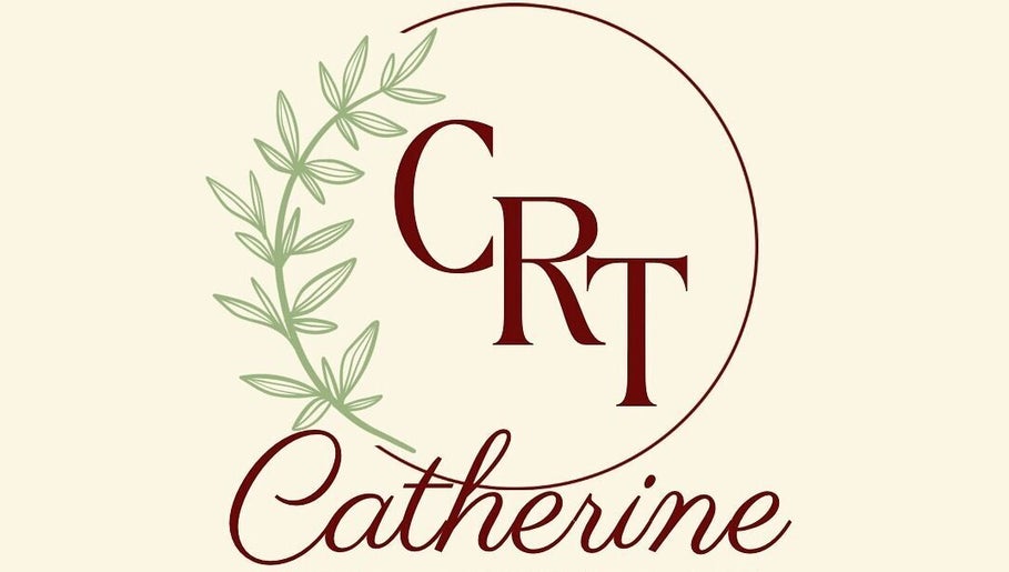 Elegant CRT logo design for Catherine Rebalance Therapies, Sheffield, England, GB.