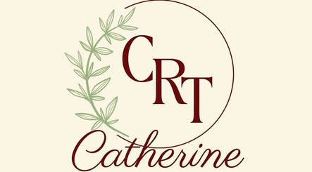 Elegant CRT logo design for Catherine Rebalance Therapies, Sheffield, England, GB.
