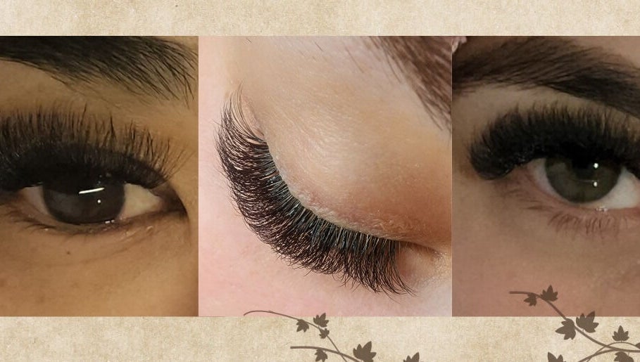 Close-up of expertly applied lash extensions at KALAYNA LASHES, Tauranga, BOP, NZ showcasing lush, full lashes.
