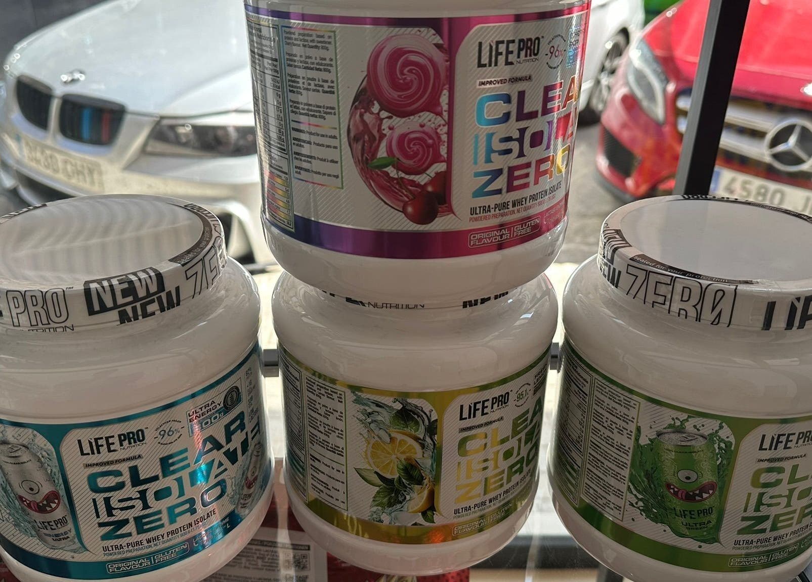 Suplementos de proteínas en Consulta de Nutrición, Martos, Andalucía, ES, destacando marca Life Pro.