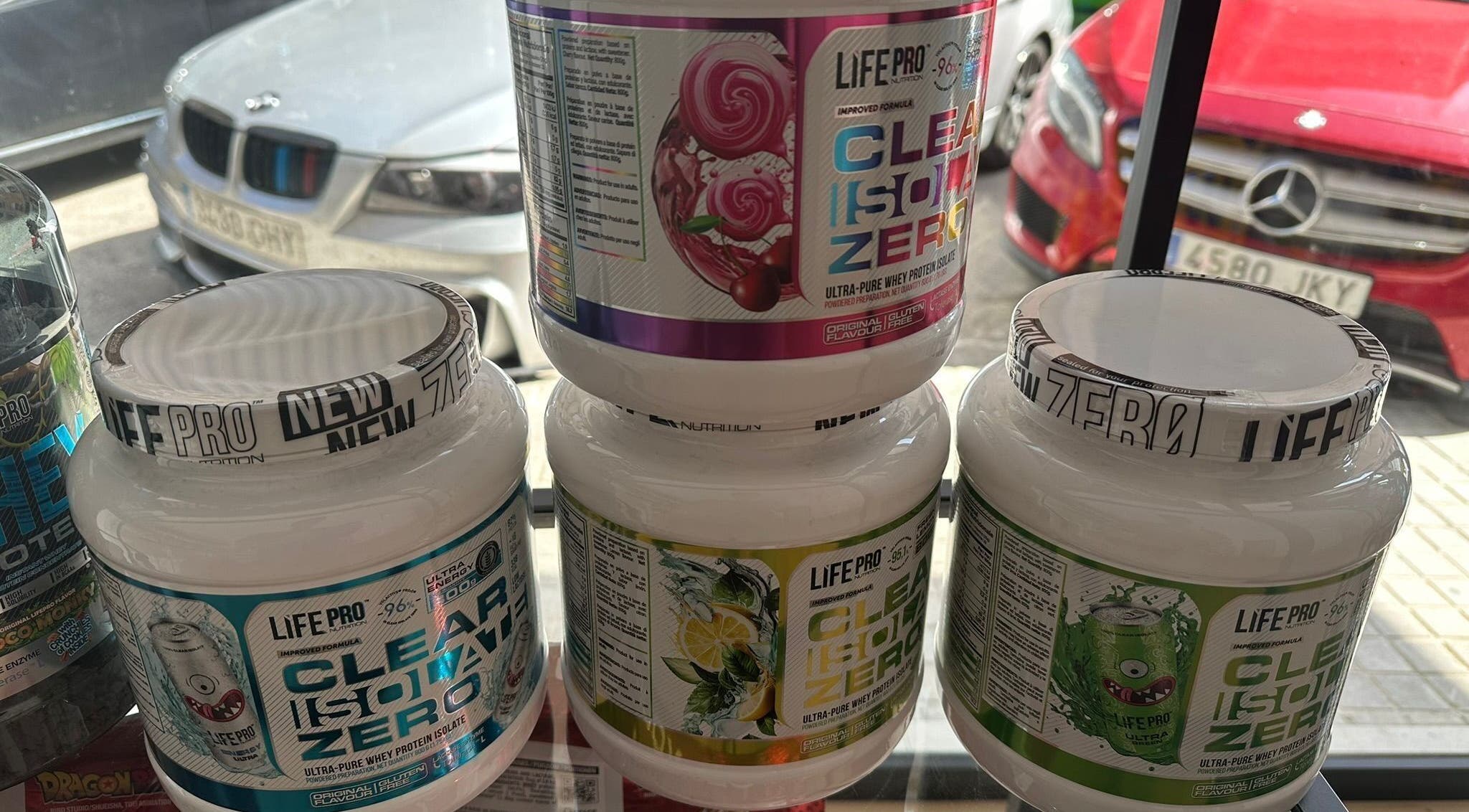 Suplementos de proteínas en Consulta de Nutrición, Martos, Andalucía, ES, destacando marca Life Pro.