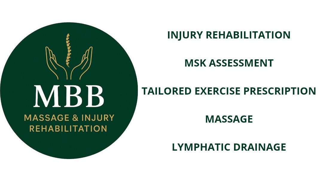 Mbb Massage & Injury Rehabilitation services logo, located in Haydock, England, GB.
