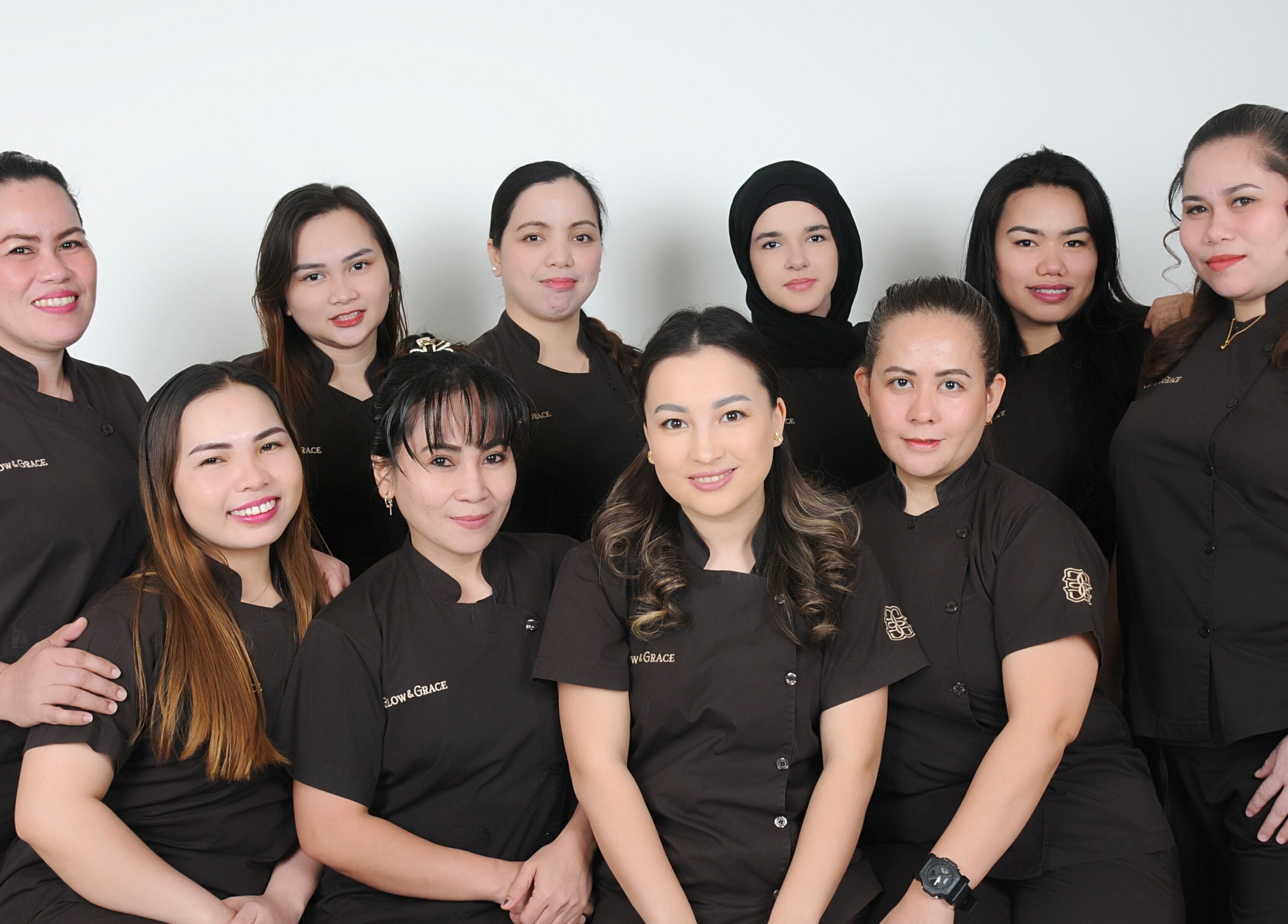 Friendly team at Glow & Grace - Home Service Riyadh, delivering wellness in Riyadh, SA.